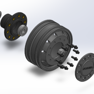 1:14 Scale Scania Wheels and Hubs